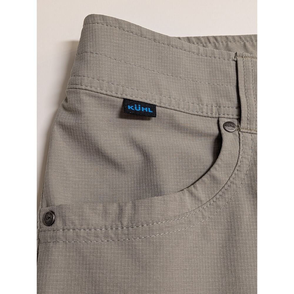 Kuhl Shorts Silencr Kargo Shorts Men's 38 Softshell Ripstop Storm Khaki - Picture 3 of 10